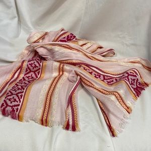 Pink scarf